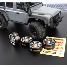 Jantes 1.3 Beadlock silver...