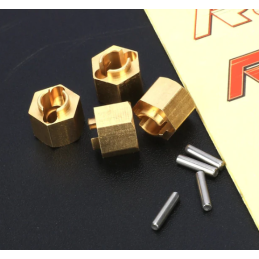 Hexagone de roue en laiton...