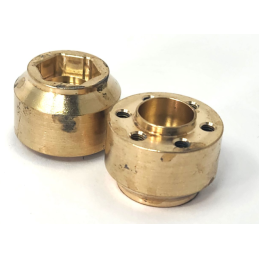 Hexagones laiton hub 15mm...
