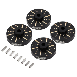 Hexagone lest de roue noir...