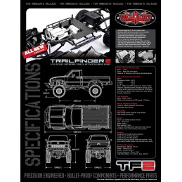 Trail Finder 2 Truck Kit avec carrosserie Mojave II Body Set