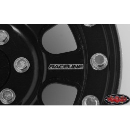Jantes Raceline Monster 2.2" Beadlock Wheels (Black) RC4WD