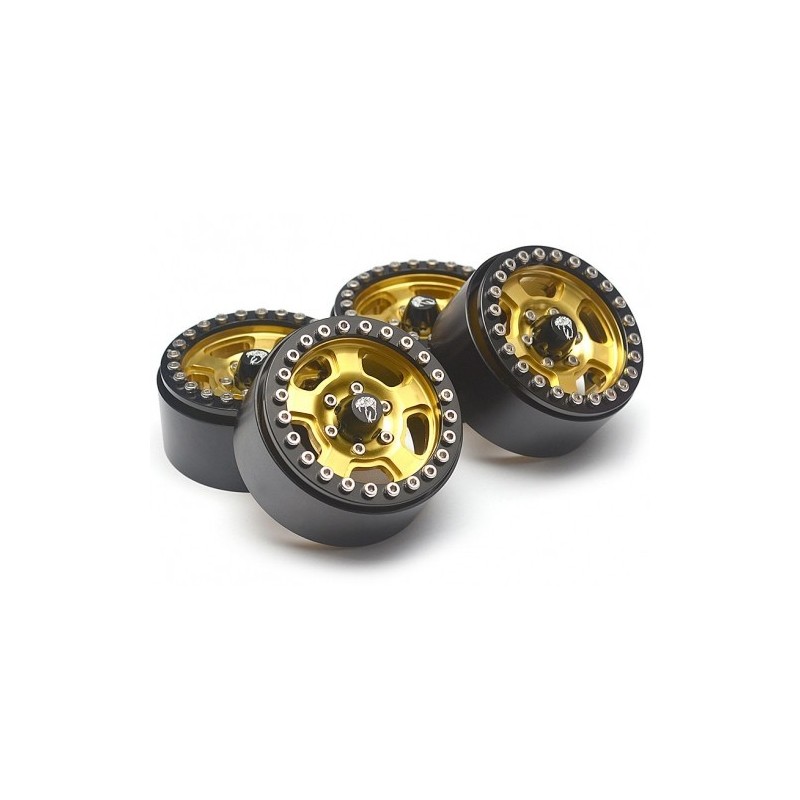 Jantes alu Krait™ 1.9 Golem Aluminum Gold Beadlock  BoomRacing (4)