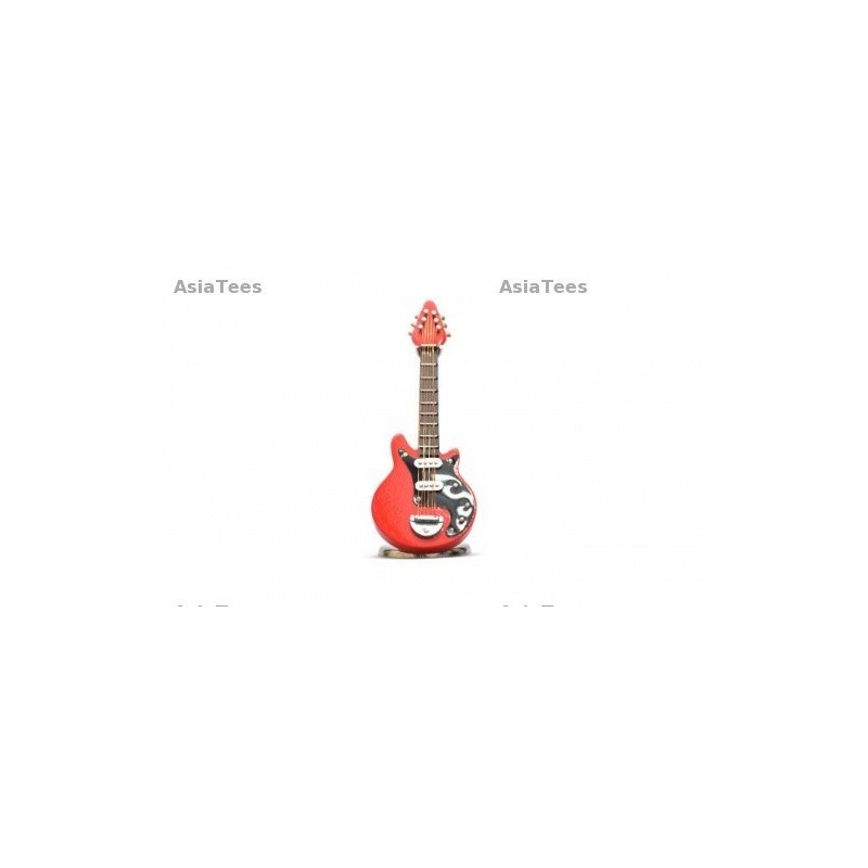 Guitare rouge déco scale accessoire avec support BoomRacing - - FANATIC RC