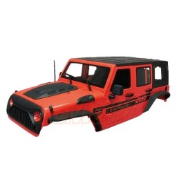 Carrosserie Jeep plastique rouge 313mm vers.2 Xtra speed 