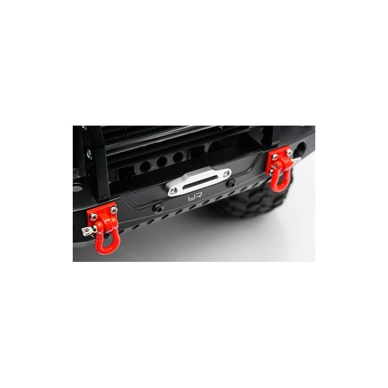 Pare-chocs Avant Yeah Racing Avec LEDs - Pour Axial SCX10 Et Traxxas TRX-4 - Modèle YA-0548