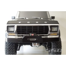 Pare choc avant Bronco métal Noir avec emplacement treuil TRX4  SSD