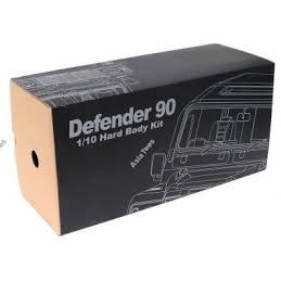Carrosserie Team Raffee Co. Defender D90 1/10 abs Kit avec intérieur DIY Version