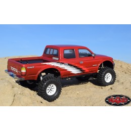 Carrosserie  RC4WD 2001 Toyota Tacoma 4 Door Body for TF2 LWB 313MM/12.3"